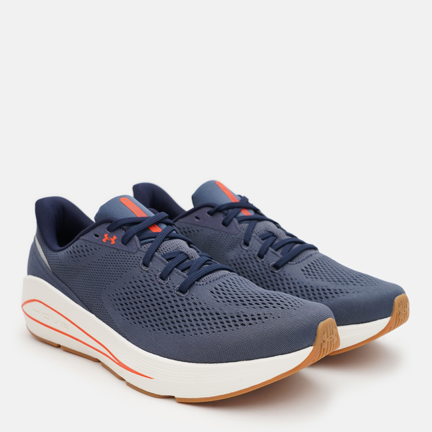 Чоловічі кросівки для бігу Under Armour Sonic 7 3028002-044 40 (7US) 25 см Сірі (197778963412) - зображення 3