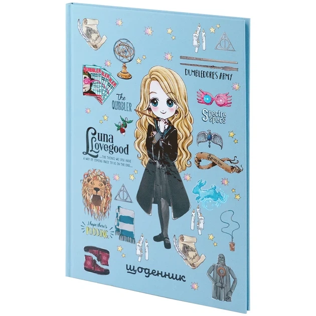 Щоденник шкільний Kite Harry Potter HP24-262-2, тверда обкладинка - Фото 2 Щоденник шкільний Kite Harry Potter HP24-262-2, тверда обкладинка - изображение 2