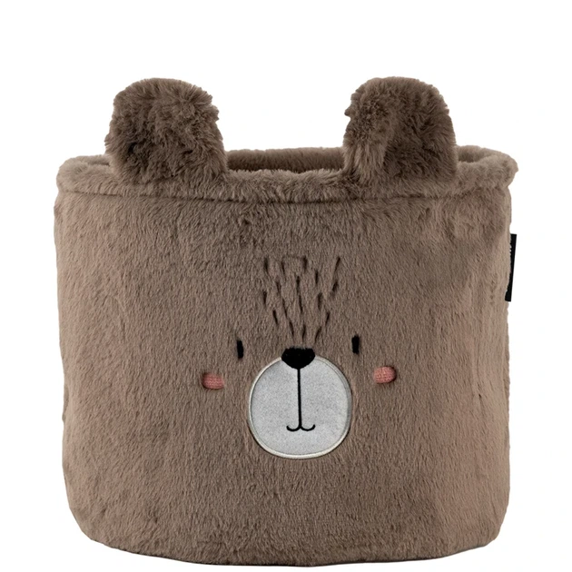 Кошик для зберігання Kite Sweet Bear K24-3100M-3, 30х25 см, плюшевий - зображення 7