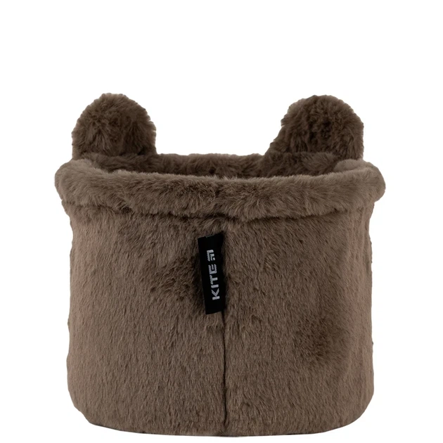 Кошик для зберігання Kite Sweet Bear K24-3100S-3, 20х16 см, плюшевий - Фото 2 Кошик для зберігання Kite Sweet Bear K24-3100S-3, 20х16 см, плюшевий - зображення 2