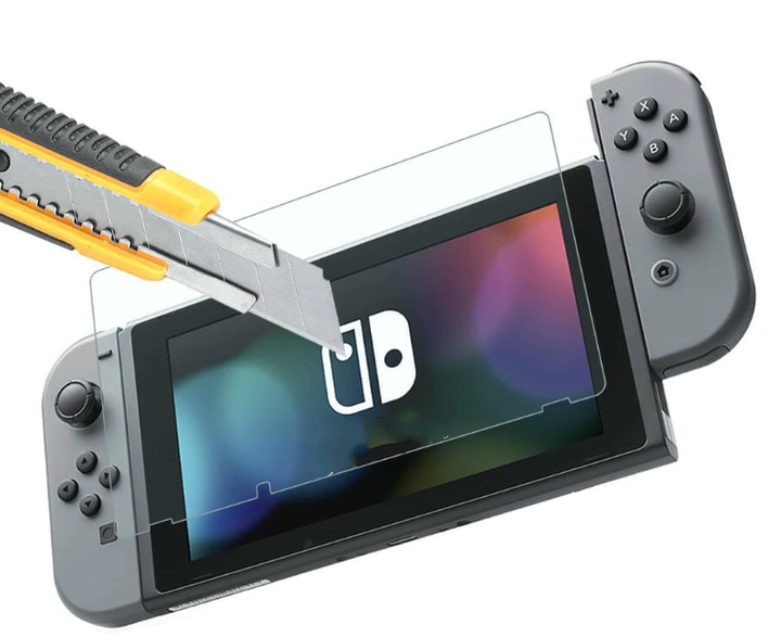 Закаленное защитное стекло Ricoddaa для Nintendo Switch 2.5D, 9H, 0,3 мм - изображение 2