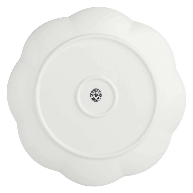 Zestaw talerzy do zupy La Porcellana Bianca Villadeifiori z rantem 26 cm Biały 6 szt (8027549070129) - obraz 3