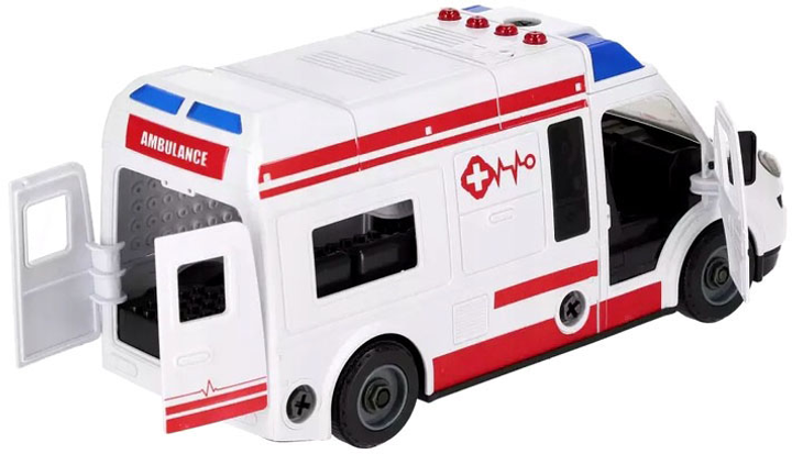 Auto ratunkowe Mega Creative do skręcania 542976 (5905523664713) - obraz 4