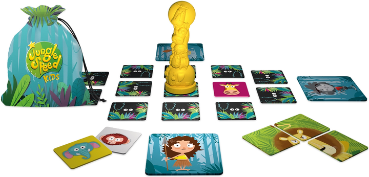 Настільна гра Rebel Jungle Speed: Kids 2018 (польське видання) (3558380056638) - зображення 4