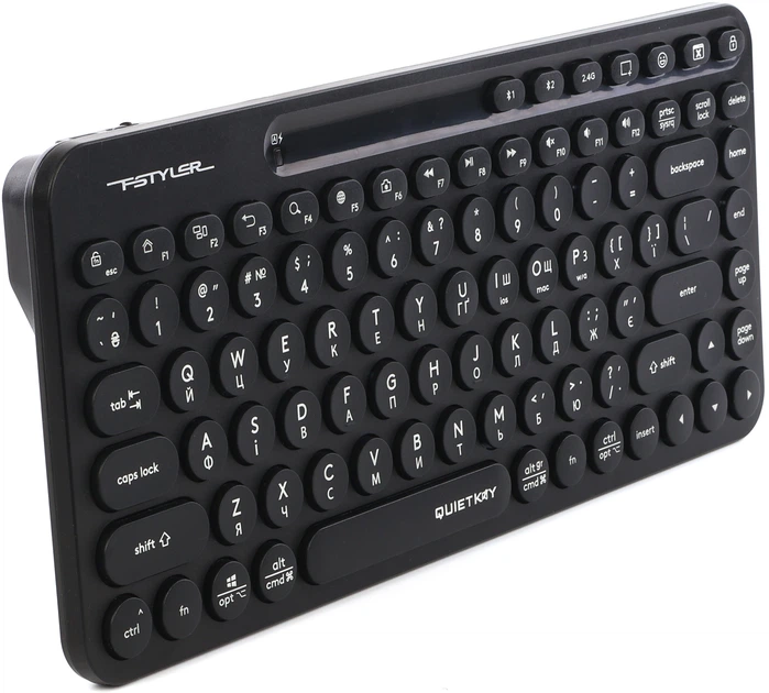 Клавиатура беспроводная A4Tech FBK36C AS Bluetooth/Wireless Black (4711421000222) - изображение 3