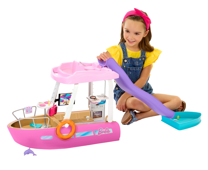 Ігровий набір Barbie Dream Boat корабель мрії для ляльок HJV37 (194735095100) - зображення 7