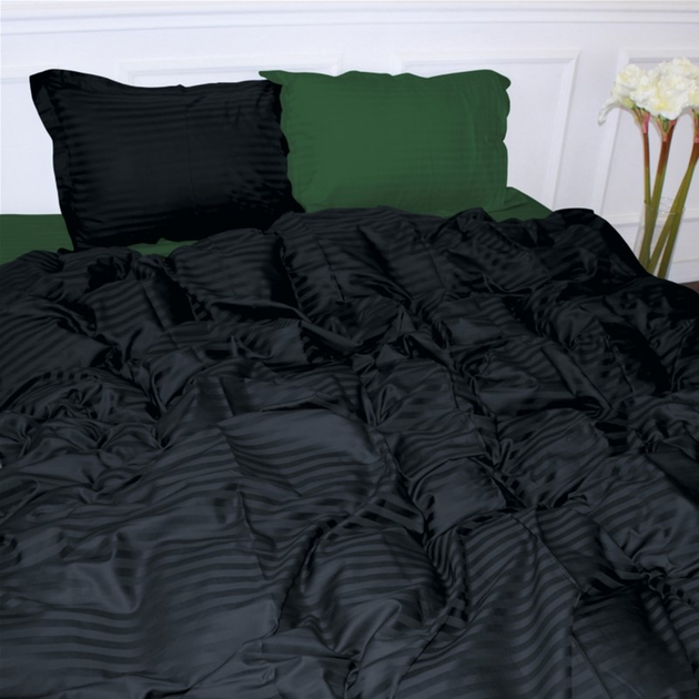 Комплект постільної білизни MirSon Satin Stripe 30-0021 + 30-0017 Serikan 2х143х210 Сімейний від Rozetka на платформі USKIDKA Акція на Комплект постільної білизни MirSon Satin Stripe 30-0021 + 30-0017 Serikan 2х143х210 Сімейний від Rozetka