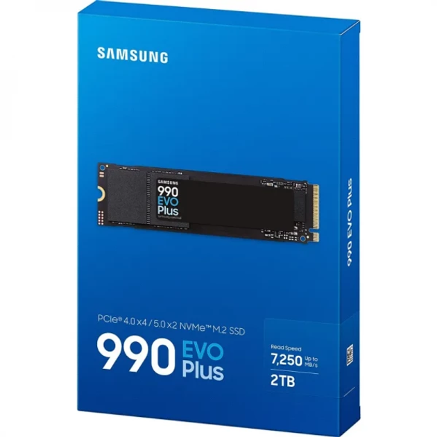 SSD накопитель Samsung 990 Evo Plus 2Tb pci-e 5.0 x2 m.2 2280 3d tlc (mz-v9s2t0bw) - изображение 4