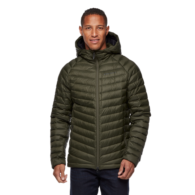 Пухова куртка Black Diamond Access Down Hoody чоловіча Cypress M оливкова - Фото 1 Пухова куртка Black Diamond Access Down Hoody чоловіча Cypress M оливкова - зображення 1