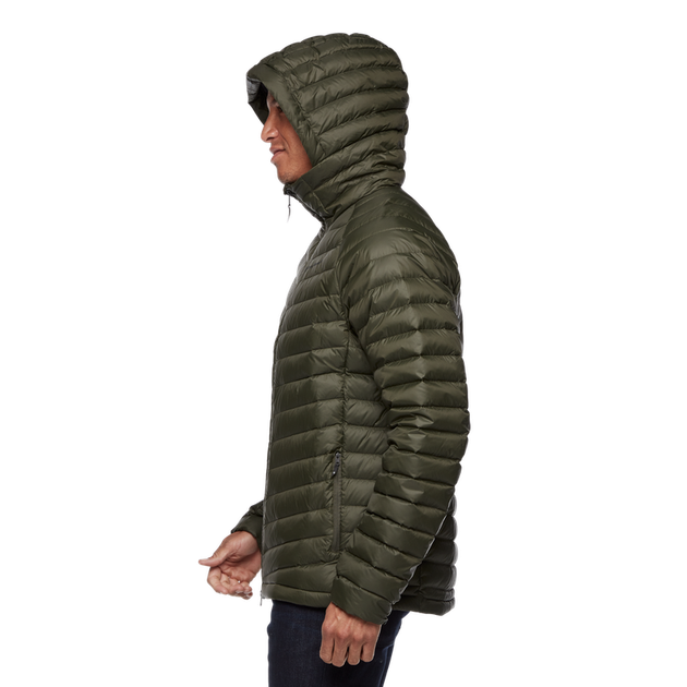 Пухова куртка Black Diamond Access Down Hoody чоловіча Cypress M оливкова - Фото 3 Пухова куртка Black Diamond Access Down Hoody чоловіча Cypress M оливкова - зображення 3