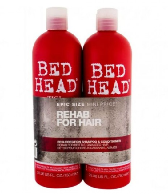 Набір TIGI Bed Head Urban Antidotes Resurrection для слабкого ламкого волосся (Шампунь та кондиціонер)750+750 мл - Фото 1 Набір TIGI Bed Head Urban Antidotes Resurrection для слабкого ламкого волосся (Шампунь та кондиціонер)750+750 мл - зображення 1