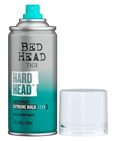 Лак TIGI Bed Head Hard Head Hairspray Extreme Hold Лак для волосся сильної фіксації 100 мл - Фото 1 Лак TIGI Bed Head Hard Head Hairspray Extreme Hold Лак для волосся сильної фіксації 100 мл - зображення 1