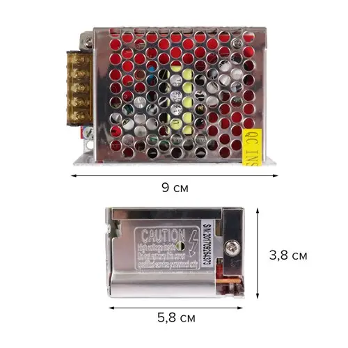 Блок живлення 36W-IP20 TR-36-12 3A 12V OEM - Фото 2 Блок живлення 36W-IP20 TR-36-12 3A 12V OEM - изображение 2
