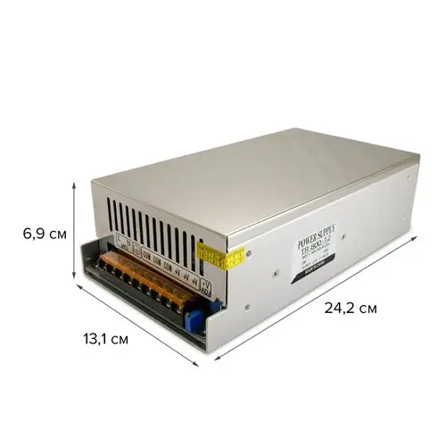 Блок живлення 800W-IP20 TR-800-12 66.7A 12V OEM - изображение 2