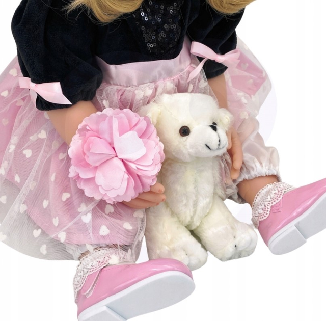 Lalka Bobas Woopie Baby Dolls Hiszpanka Eliana 57 cm (5906280650551) - obraz 4