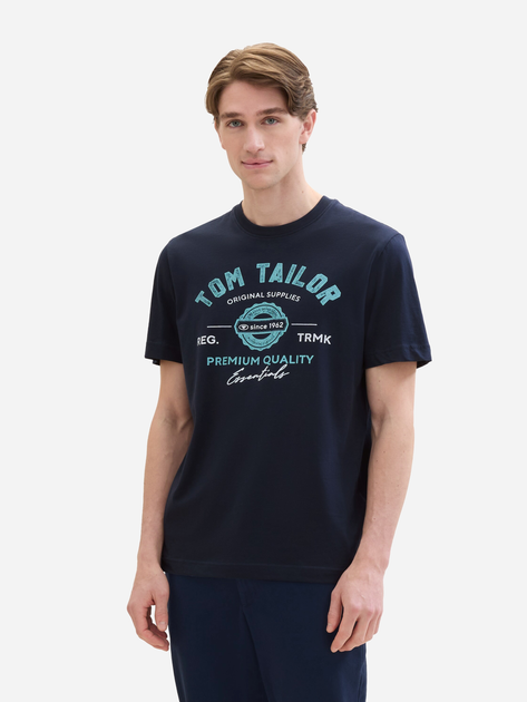 Футболка бавовняна чоловіча Tom Tailor 1037735-10302 3XL Темно-синя від Rozetka на платформі USKIDKA Акція на Футболка бавовняна чоловіча Tom Tailor 1037735-10302 3XL Темно-синя від Rozetka