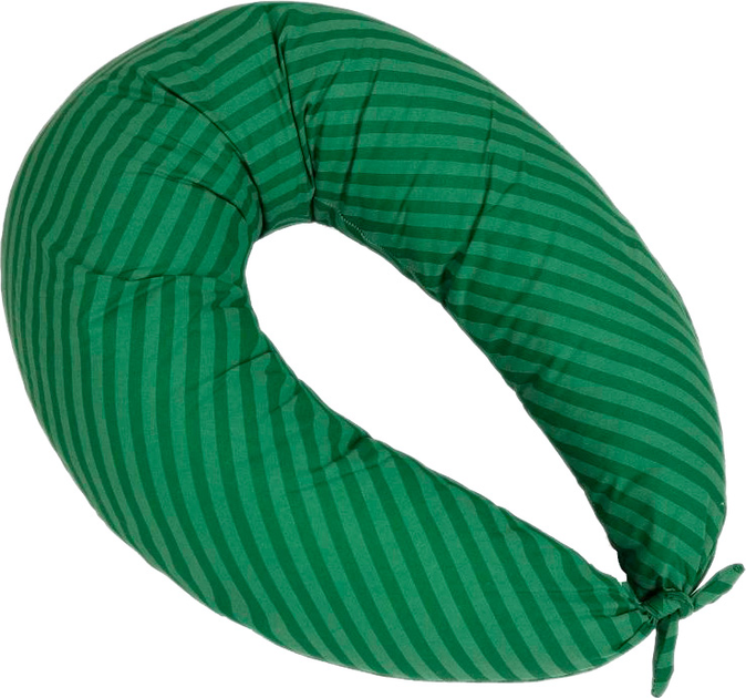 Подушка для вагітних та годування MirSon №5015 Color Line 17-0612 Stripe Emerald 30х170 см від Rozetka на платформі USKIDKA Акція на Подушка для вагітних та годування MirSon №5015 Color Line 17-0612 Stripe Emerald 30х170 см від Rozetka