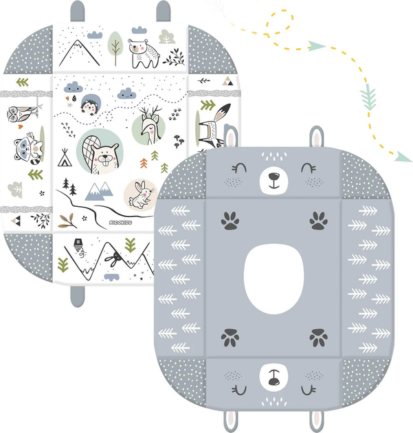 Інтерактивний навчальний килимок Ricokids 110 x 100 см Кролик 7350 (5903890602079) - зображення 4