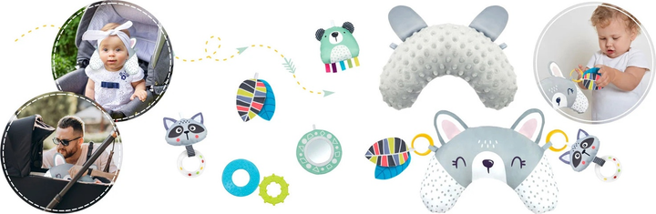 Інтерактивний навчальний килимок Ricokids 110 x 100 см Кролик 7350 (5903890602079) - зображення 9