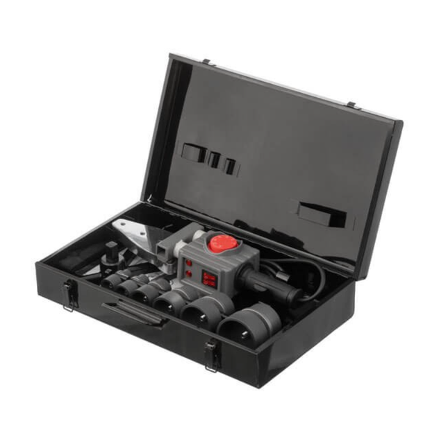 Паяльник пластиковых труб Intertool 850/1850 Вт x 20-63 мм (RT-2112) - Фото 2 Паяльник пластиковых труб Intertool 850/1850 Вт x 20-63 мм (RT-2112) - изображение 2