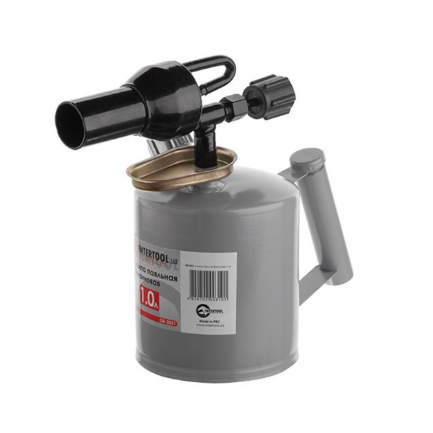 Паяльна лампа бензинова Intertool 1 л (GB-0031) - зображення 5