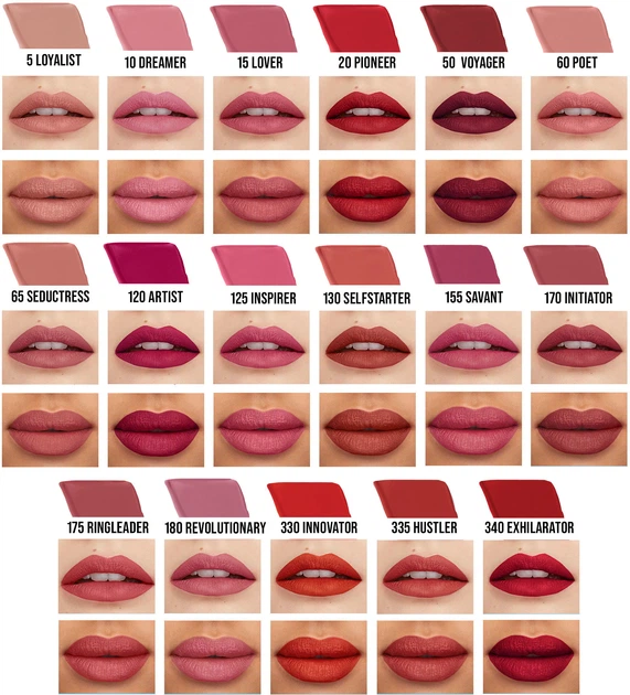 Рідка помада Maybelline New York Super Stay Matte Ink матова 330 Innovator 5 мл (3600531631161) - зображення 4