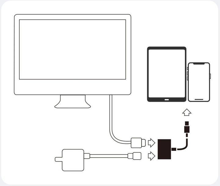 Adapter JOYROOM S-H141 Lightning - HDMI/Lightning White (6941237153449) - obraz 3