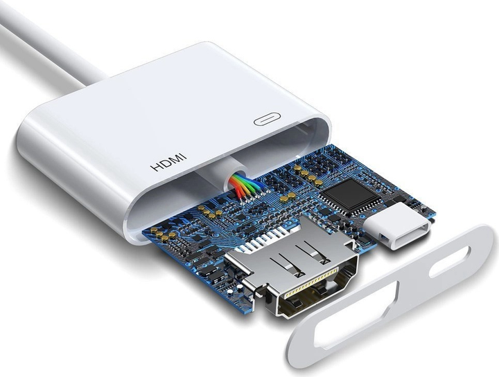 Adapter JOYROOM S-H141 Lightning - HDMI/Lightning White (6941237153449) - obraz 7