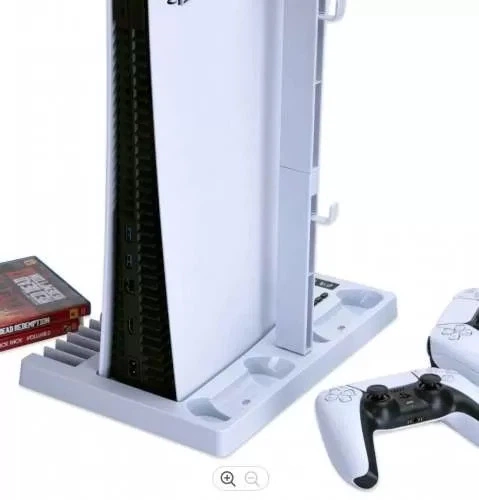 Подставка PS5 Fat / Slim с охлаждением зарядка для геймпада OIVO IV-P5246XW Без бренда - изображение 2