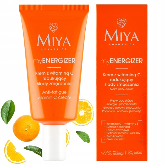 Крем Miya myENERGIZER з вітаміном С зволожувальний 40 мл (5904804151423) - зображення 4