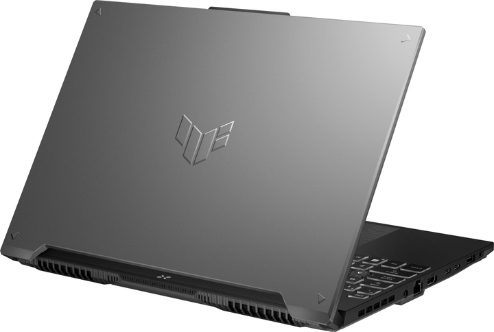 Ноутбук ASUS TUF Gaming A16 FA607NU-RL096 (90NR0MU3-M005L0) Mecha Gray / 16" IPS WUXGA 144 Гц / AMD Ryzen 5 7535HS / RAM 16 ГБ / SSD 512 ГБ / RTX 4050, 6 ГБ / Зарядка по USB + Рюкзак для ноутбука ASUS 15" ROG Ranger BP1501G Black в подарок! - изображение 7