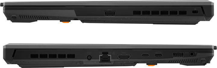 Ноутбук ASUS TUF Gaming A16 FA607NU-RL096 (90NR0MU3-M005L0) Mecha Gray / 16" IPS WUXGA 144 Гц / AMD Ryzen 5 7535HS / RAM 16 ГБ / SSD 512 ГБ / RTX 4050, 6 ГБ / Зарядка по USB + Рюкзак для ноутбука ASUS 15" ROG Ranger BP1501G Black в подарок! - изображение 15