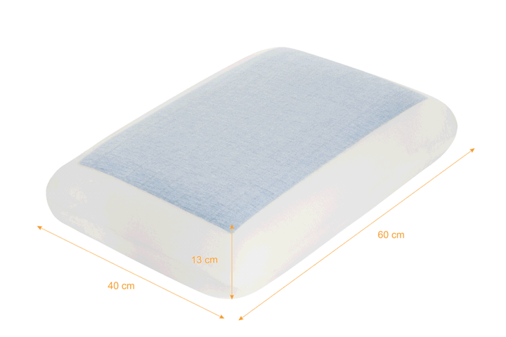 Подушка ортопедическая с охлаждающим гелем Comfort Gel Pillow Qmed 000311971 - изображение 5
