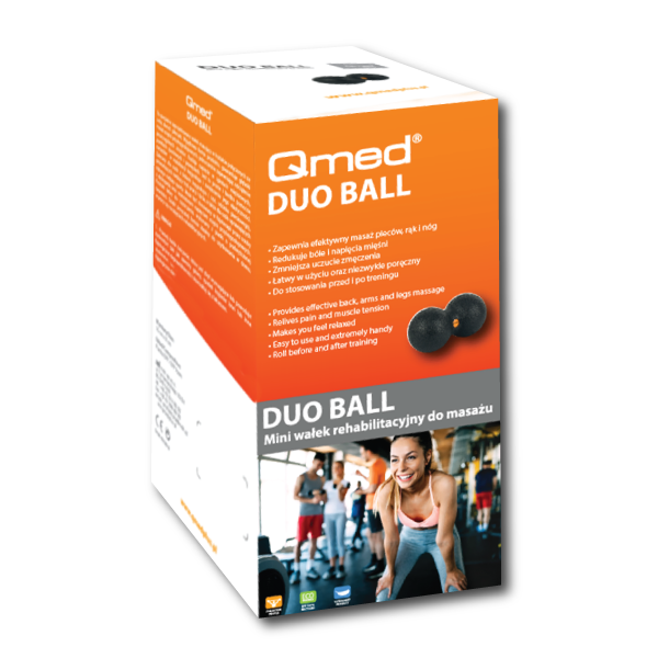 Массажный мини-ролик Duo Ball Qmed (2000003118038) - Фото 3 Массажный мини-ролик Duo Ball Qmed (2000003118038) - изображение 3