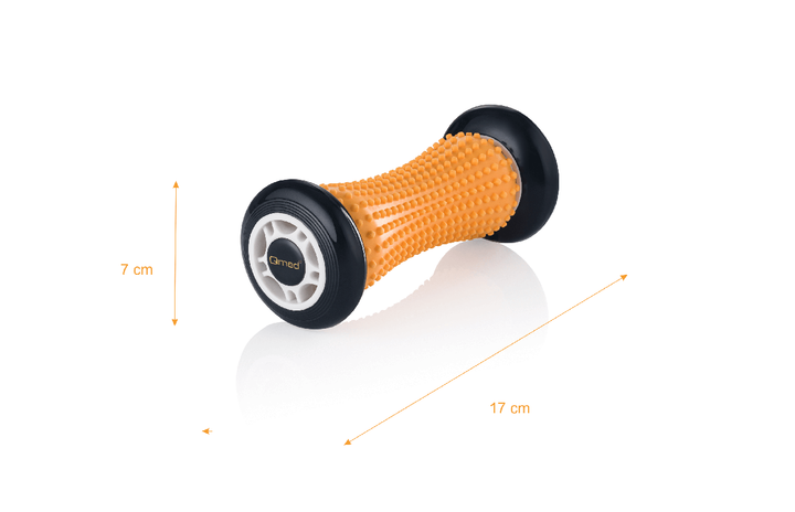 Ролик массажный Massage Roller 17х7 см Qmed (fit0025142) - изображение 4