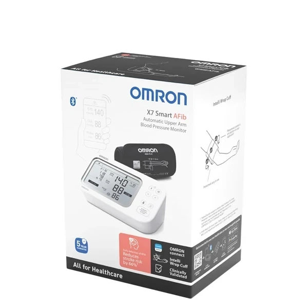 Тонометр Omron X7 Smart AFib ( HEM-7380T1-EOSL) - изображение 6