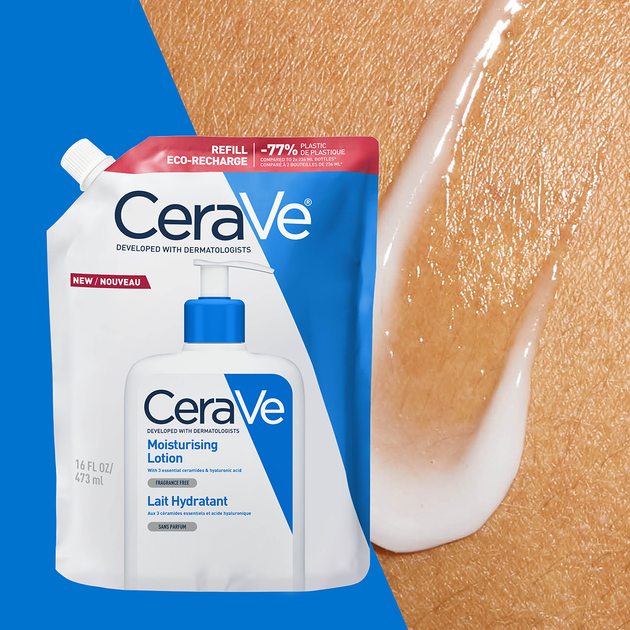 Wymienny blok Mleczko CeraVe nawilżające 473 ml (3337875905633) - obraz 3