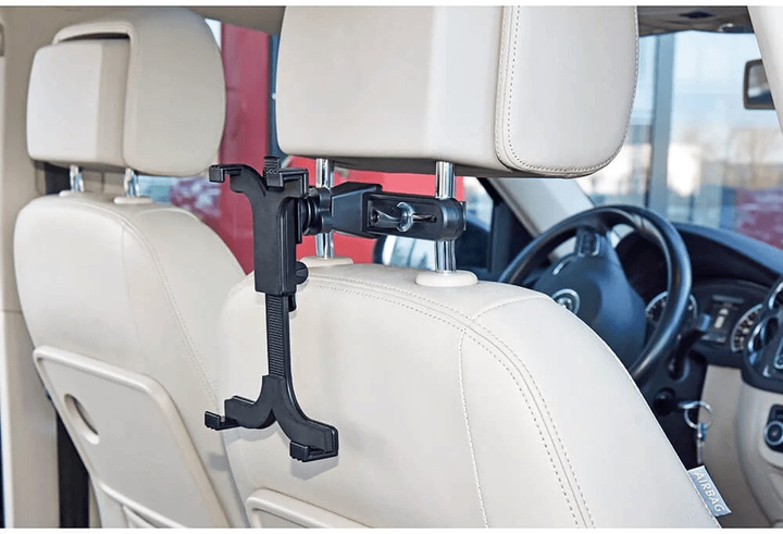 Автотримач Hama Headrest Holder 360 Swivel Fit Devices 7-12.9" Black (4047443499585) - зображення 3