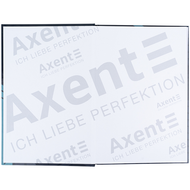 Книга записна Axent Lines А4, 96 аркушів, клітинка, сіра 8422-580-A 4063276250643 - зображення 2
