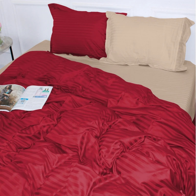 Наволочка MirSon Satin Stripe 30-0018 + 30-0004 Jenadi 50х70 см від Rozetka на платформі USKIDKA Акція на Наволочка MirSon Satin Stripe 30-0018 + 30-0004 Jenadi 50х70 см від Rozetka