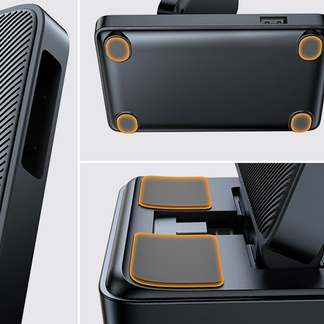 Stacja ładująca JOYROOM JR-WQS02 iPhone AirPods Apple Watch 4 in 1 Black (6956116772833) - obraz 15
