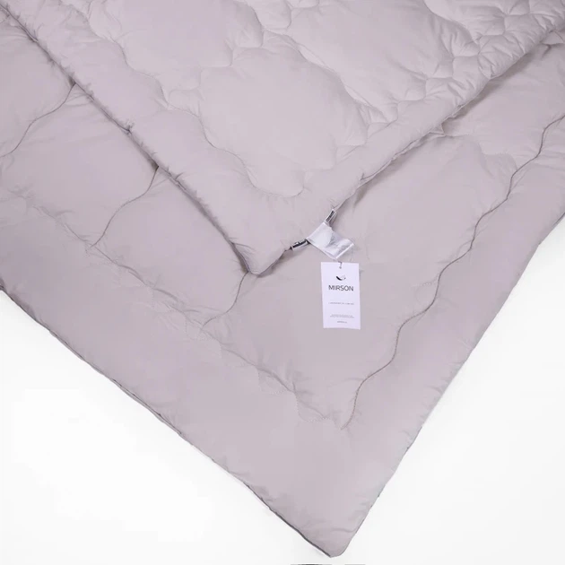 Одеяло MirSon антиаллергенное Дэми №1000 Silver Cloud Тенсель Modal 140x205 см (2200010352368) - изображение 11