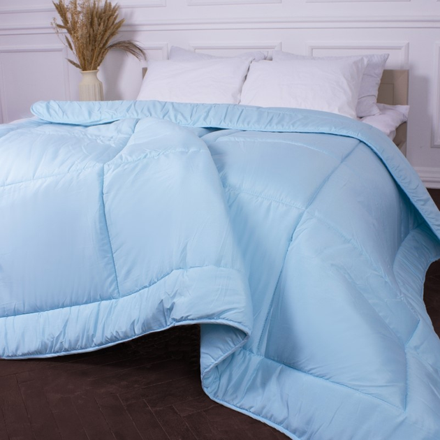 Ковдра MirSon зимова Євро 220x240 см антиалергенна з Тенсель Супер Тепла №1637 Eco Light Blue від Rozetka на платформі USKIDKA Акція на Ковдра MirSon зимова Євро 220x240 см антиалергенна з Тенсель Супер Тепла №1637 Eco Light Blue від Rozetka