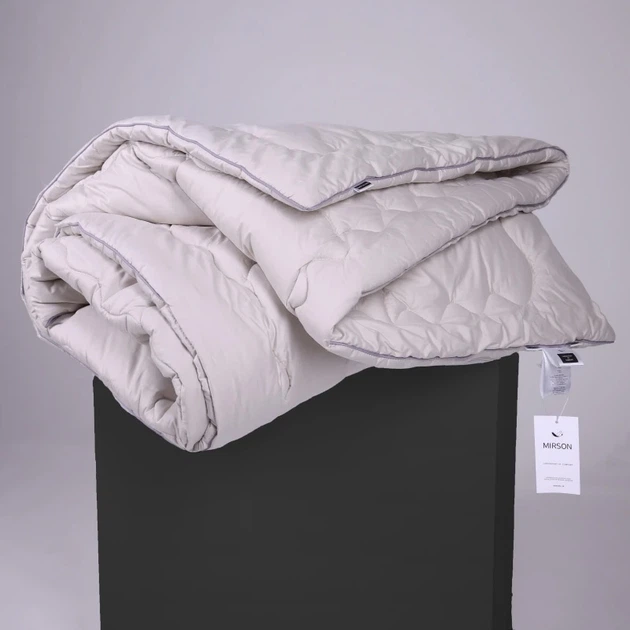 Одеяло MirSon антиаллергенное Лето №1009 Silver Cloud Eco-Soft 200x220 см (2200010352993) - изображение 10