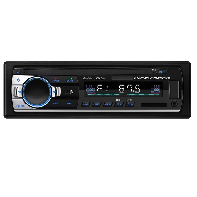 Автомагнитола мощная с чистым звуком UKC Pioneer JSD-520BT С USB И BLUETOOTH - изображение 8