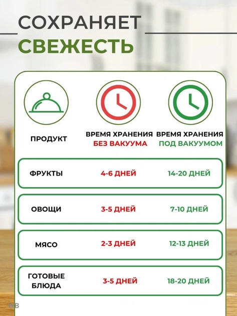 Вакуумная упаковочная машина Freshpack Pro для сухих и влажных продуктов, вакууматор - изображение 12