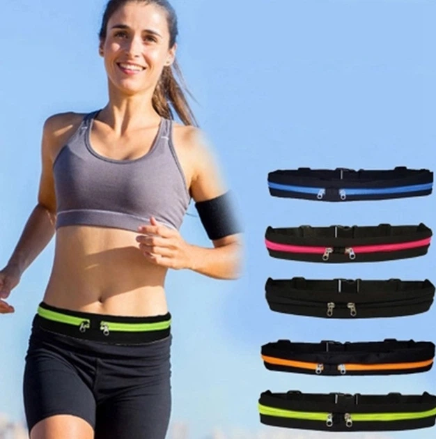 Спортивная сумка на пояс для бега Go Runner's Pocket Belt спортивный пояс для телефона и аксессуаров - Фото 4 Спортивная сумка на пояс для бега Go Runner's Pocket Belt спортивный пояс для телефона и аксессуаров - изображение 4
