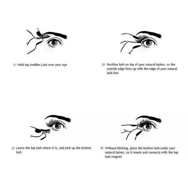 Магнитные ресницы Maс Magnetic Eyelashes - изображение 3