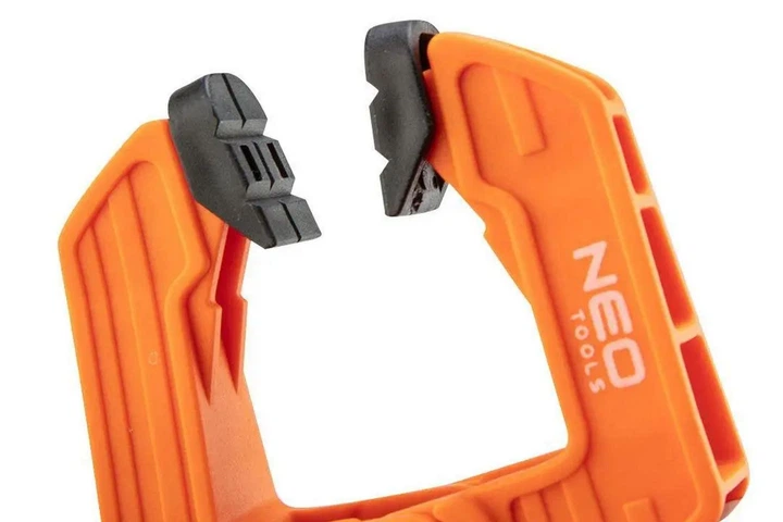 Струбцина Neo Tools, зажим пружинний, пластик, 75мм - зображення 5