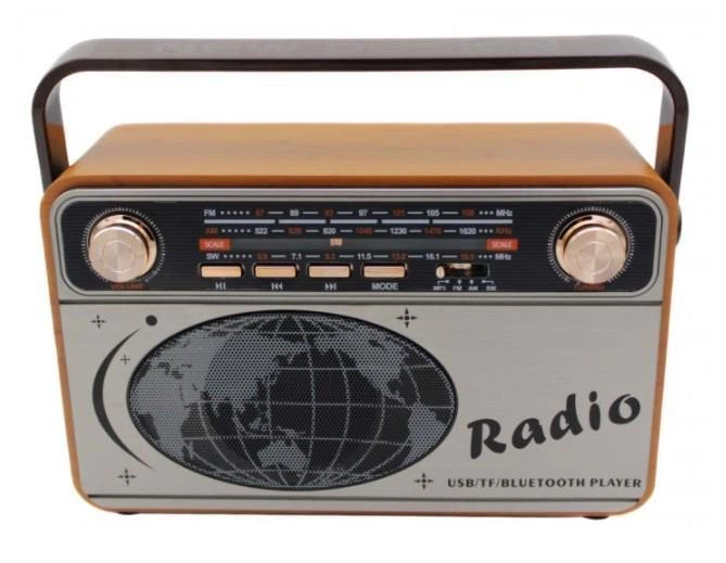 Портативний радіоприймач Kemai MD-507 BT Bluetooth MP3 USB SD FM AM SW з аккумулятором 18650 та пультом дистанційного керування - зображення 2